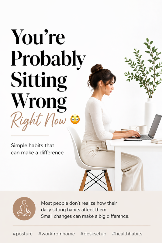 Why Sitting All Day Feels So Uncomfortable (And What You Can Do)