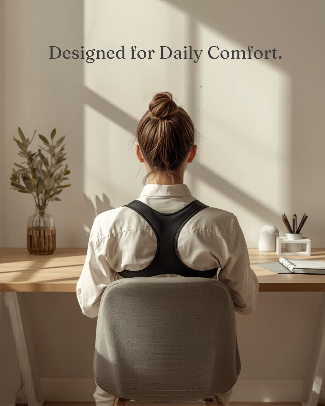 Posture Support Brace – Adjustable Back Alignment